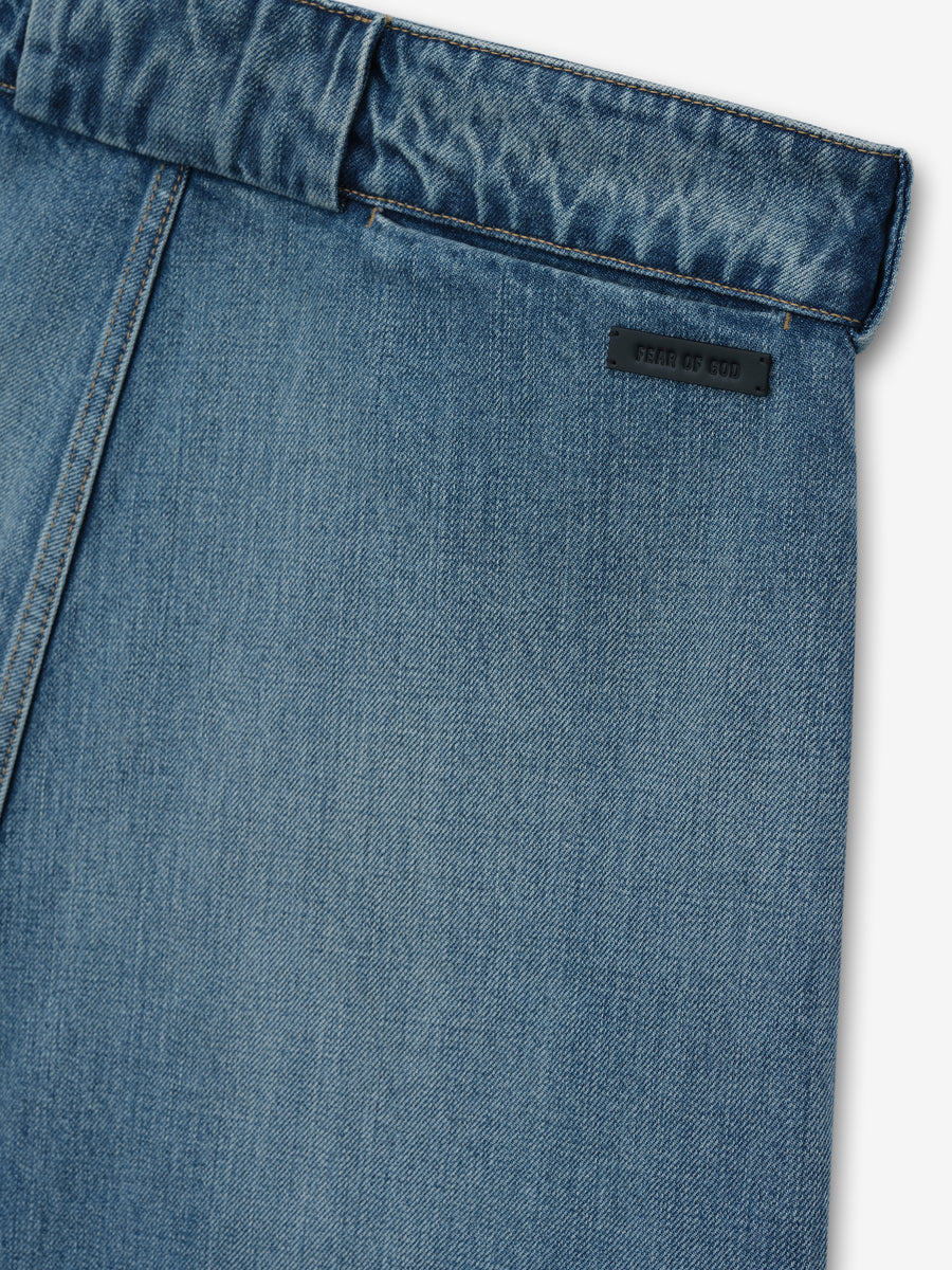 Denim Utility Shorts Medium Indigo / 36 view 6