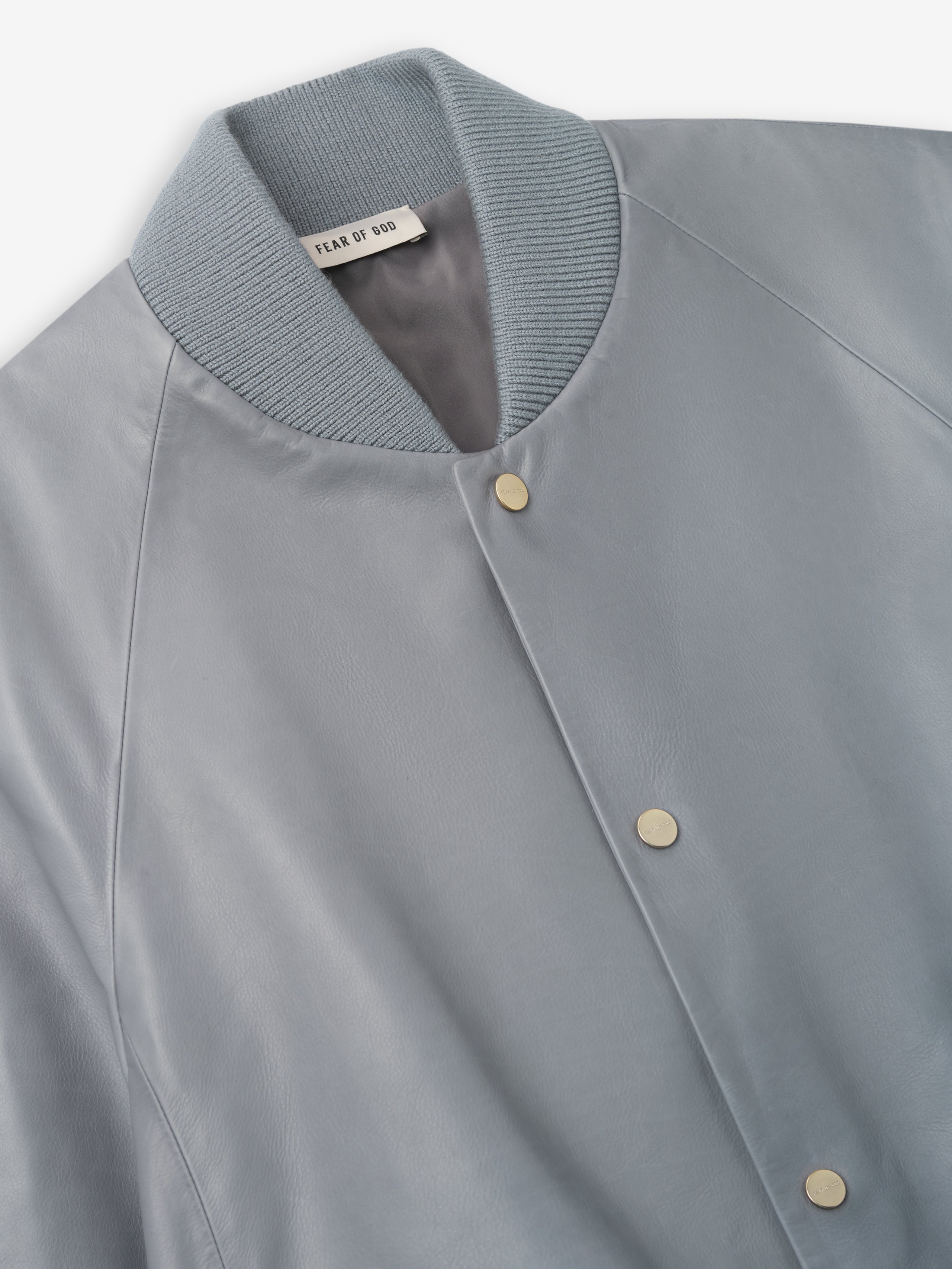 Leather 9 Raglan Bomber Jacket – Fear of God