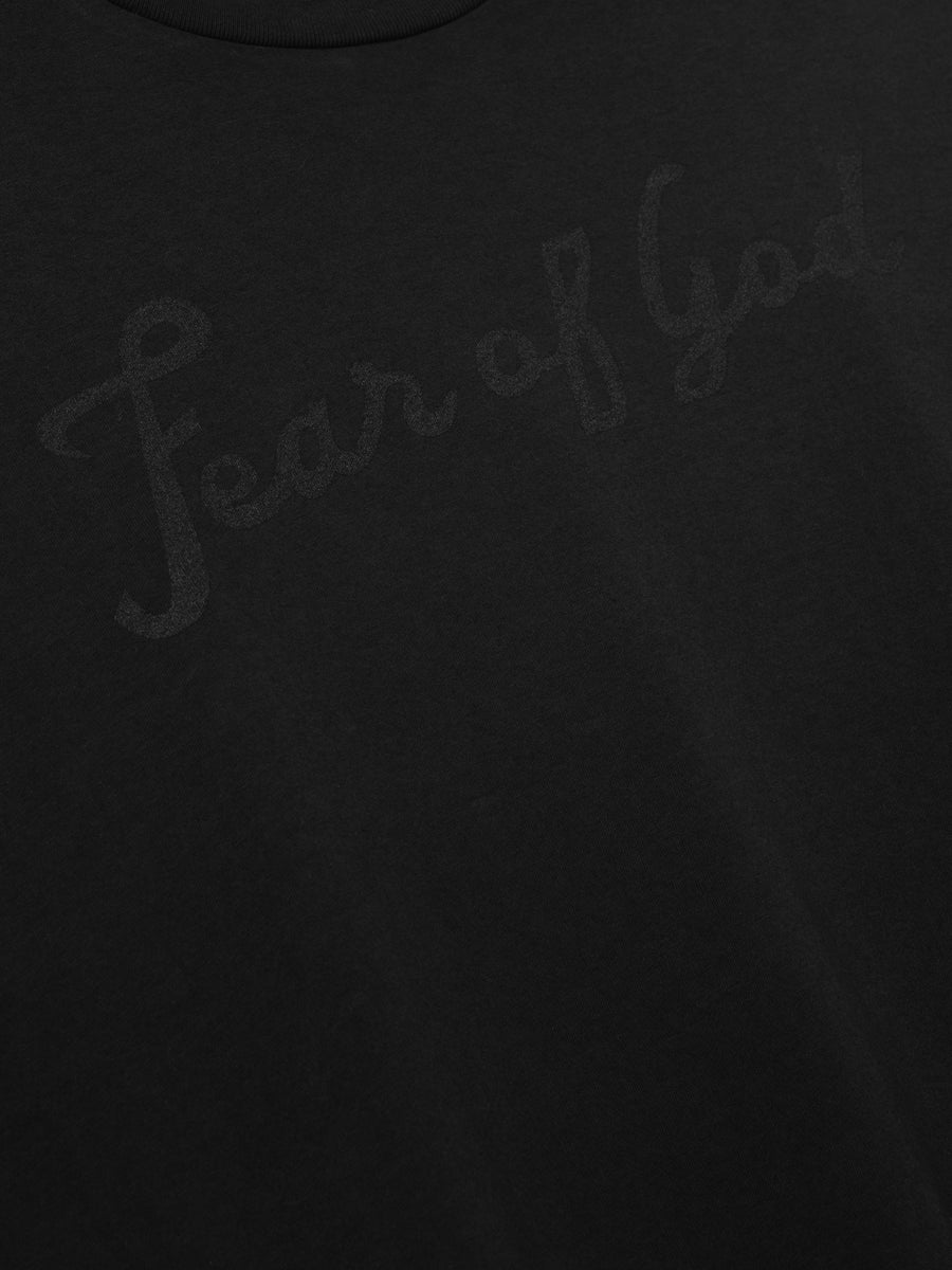 Womens Fear Of God Long Sleeve Tee Black / XS view 6