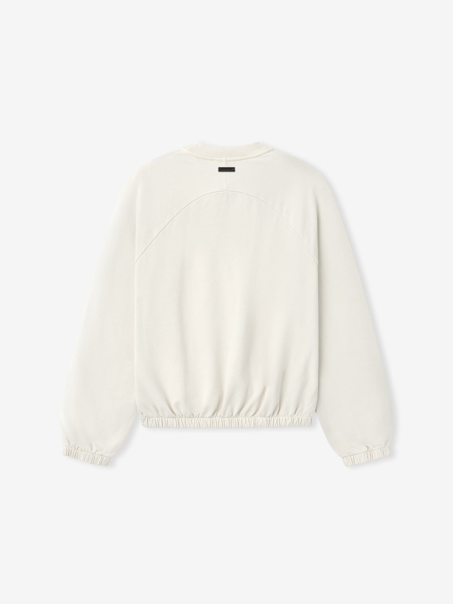 Womens Sunfaded Classic Crewneck Dirty Ivory / XS view 4