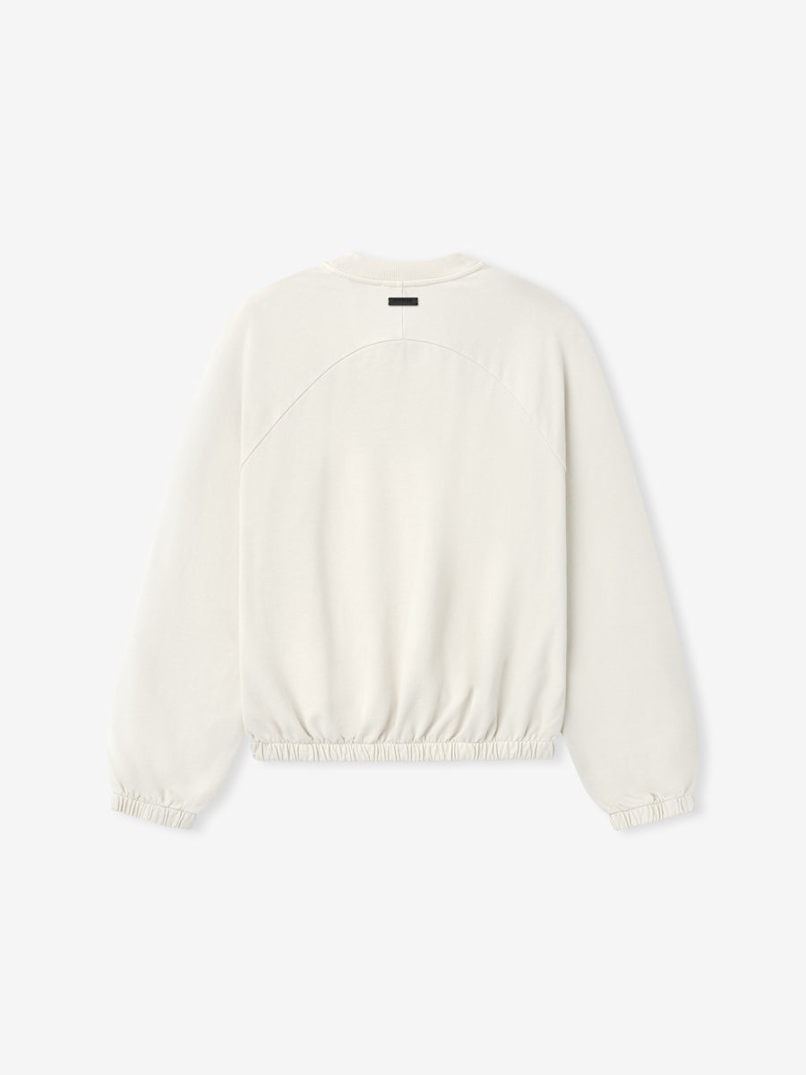 Womens Sunfaded Classic Crewneck Dirty Ivory / XS view 4