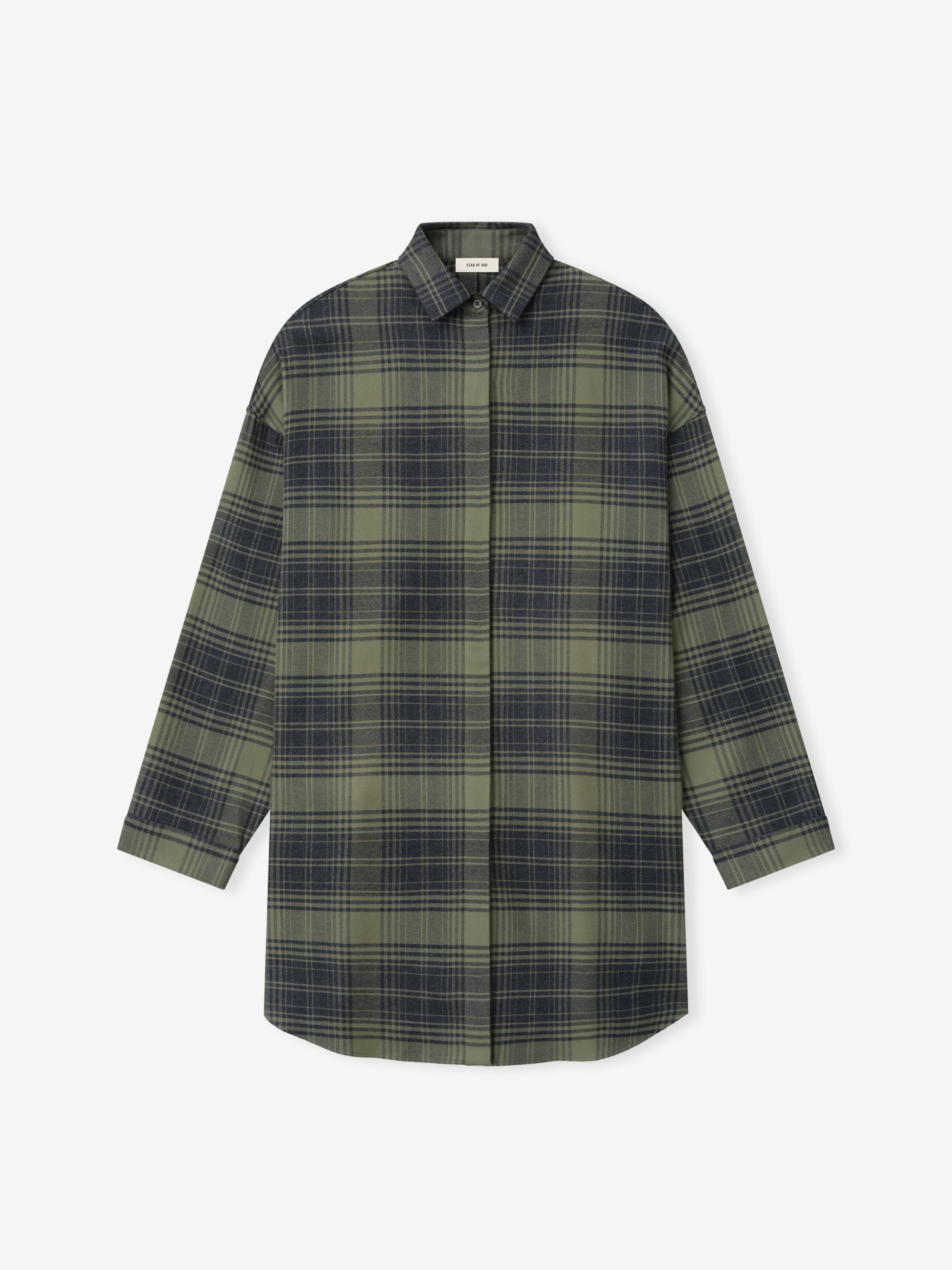 FEAR OF GOD フィアオブゴッド フランネルシャツ flannel Womens Flannel Relaxed Shirt – Fear of God