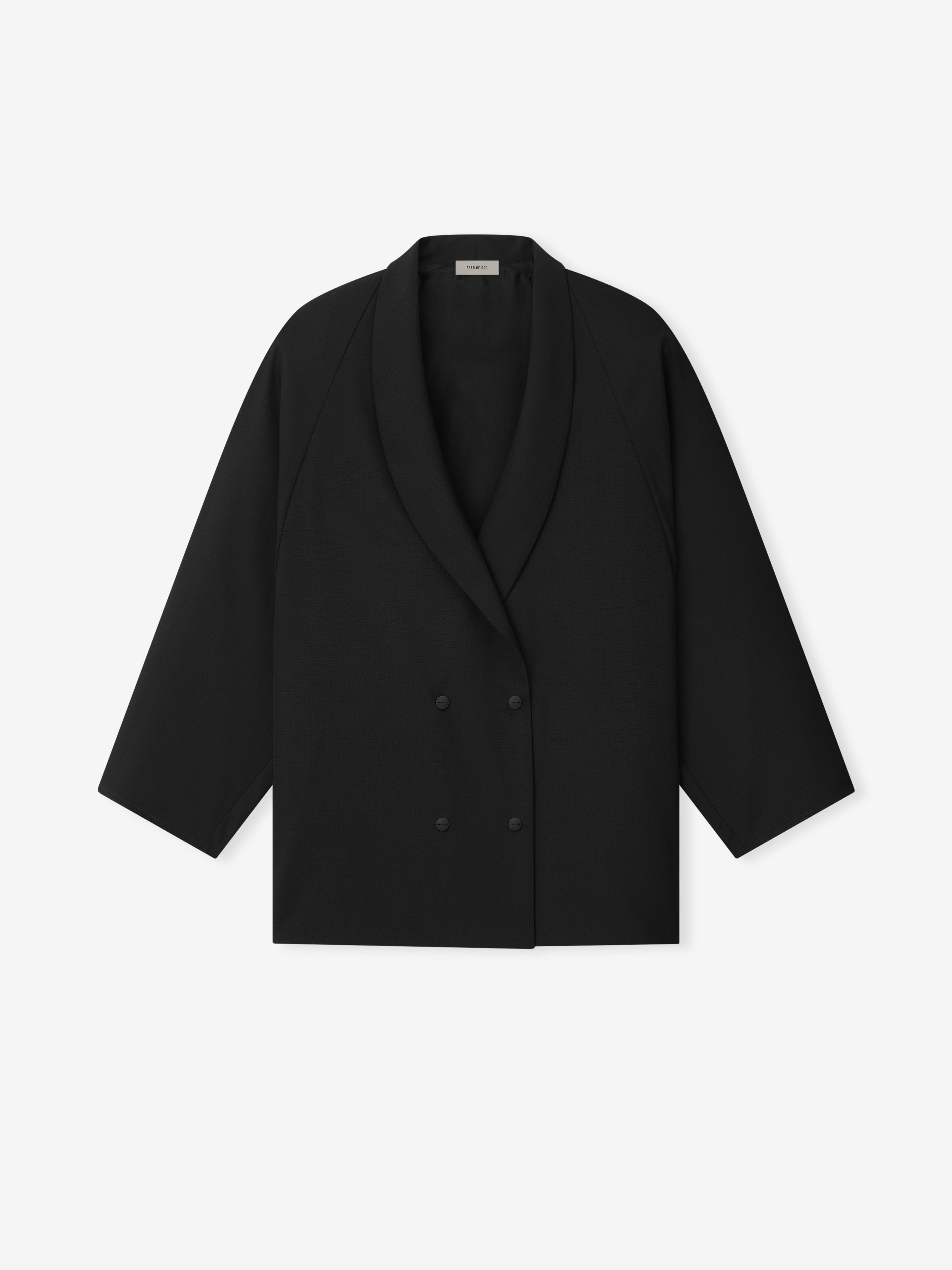 Womens Wool Ripstop Shawl Collar Jacket – Fear of God