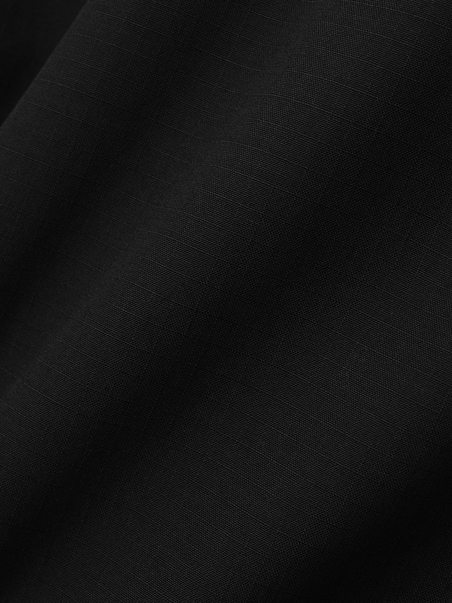 Womens Wool Ripstop Shawl Collar Jacket Black / XS view 6