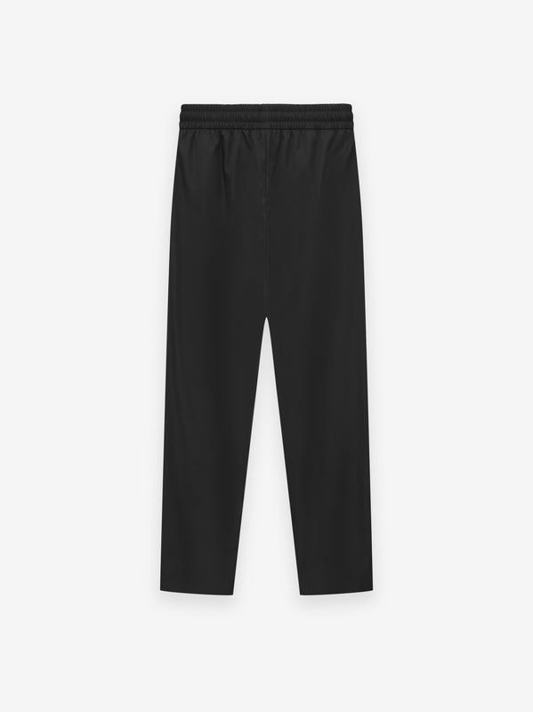 Heavy Twill Drawstring Wide Leg Pant