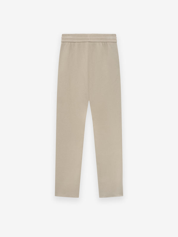 Heavy Twill Drawstring Wide Leg Pant