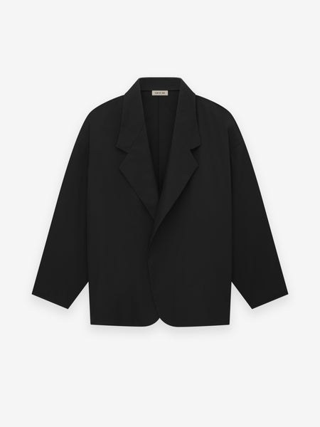 Wool Gabardine Classic Blazer