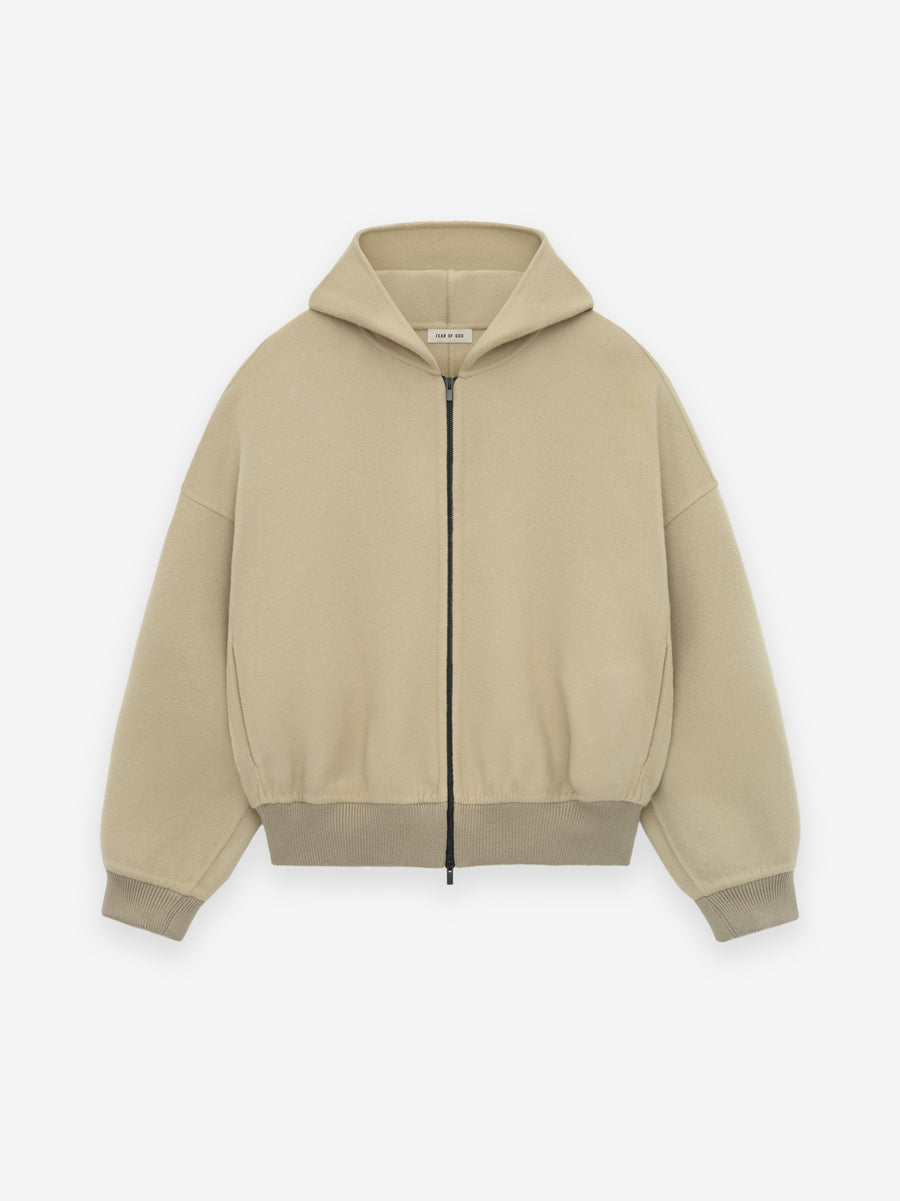 Double Wool Cashmere Hooded Bomber - Fear of God