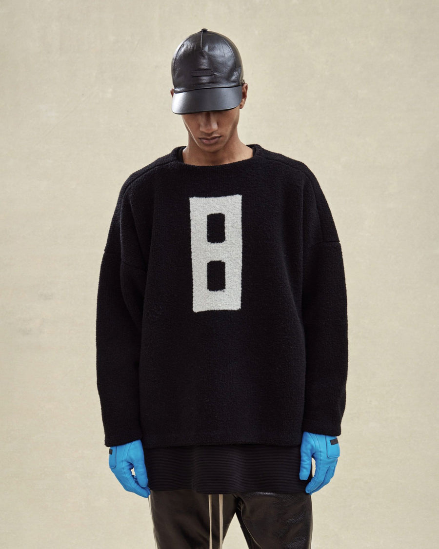 Wool Boucle Straight Neck Sweater - Fear of God