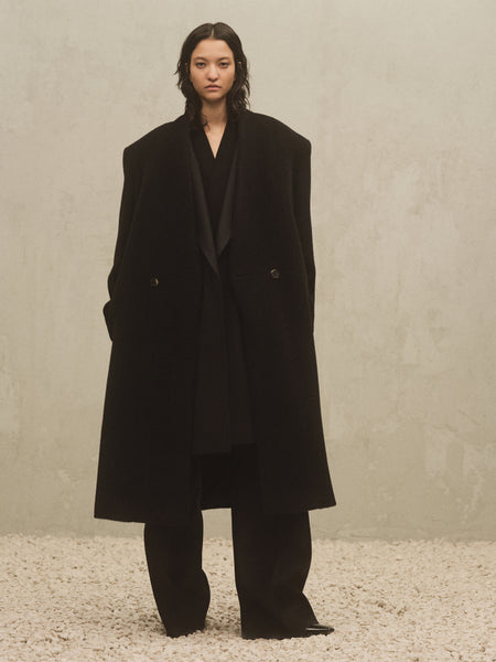 Melton Wool Overcoat