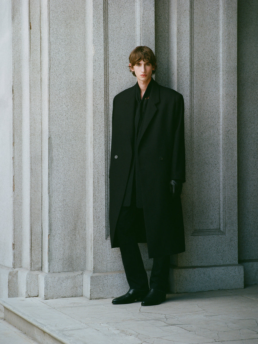 Wool Gabardine Classic Overcoat - Fear of God