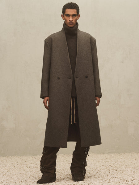 Melton Wool Overcoat