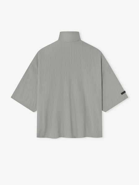 Cotton Wool Highneck Shirt