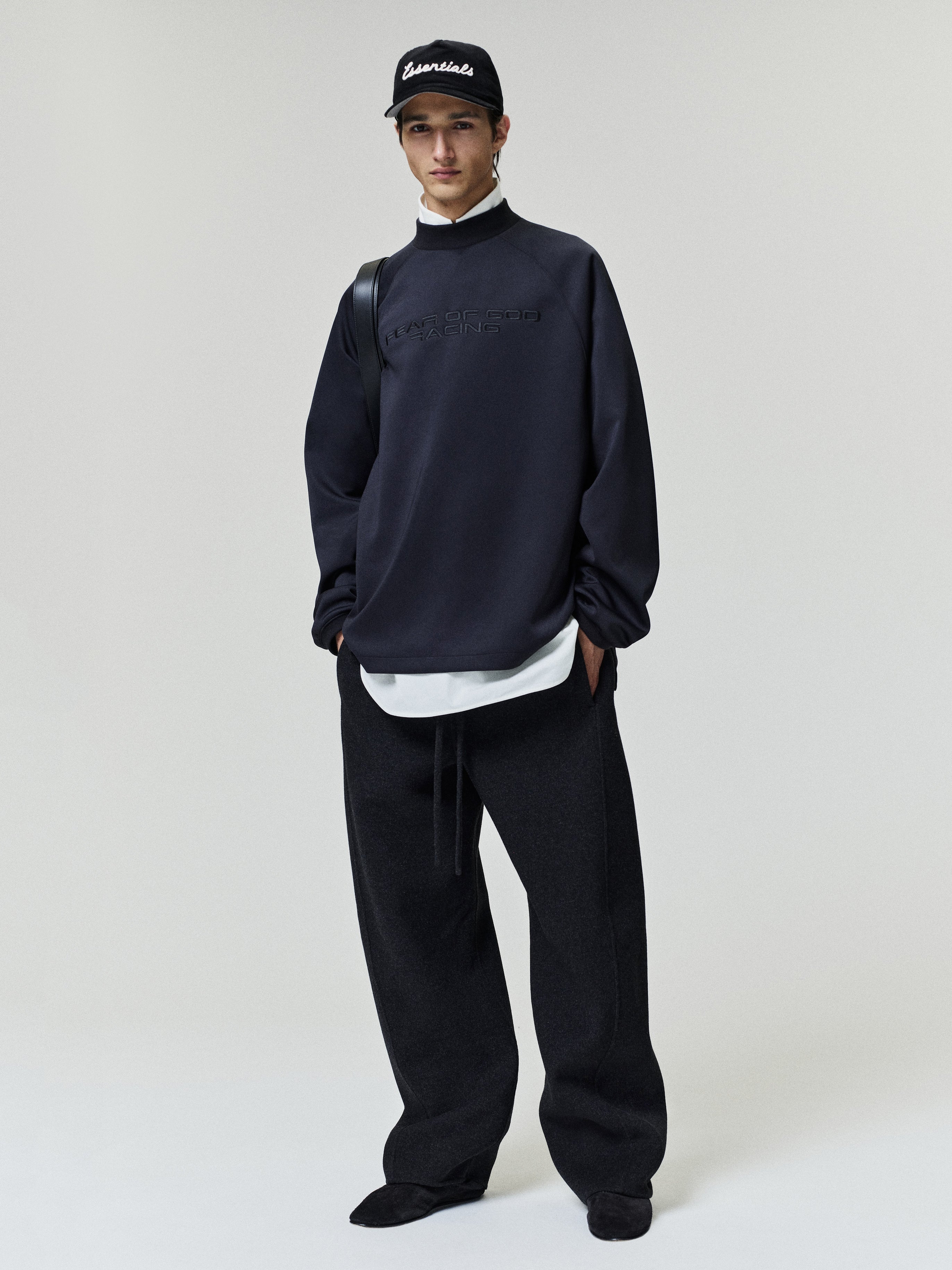 Tricot 90s Relaxed Long Sleeve Mock Neck – Fear of God