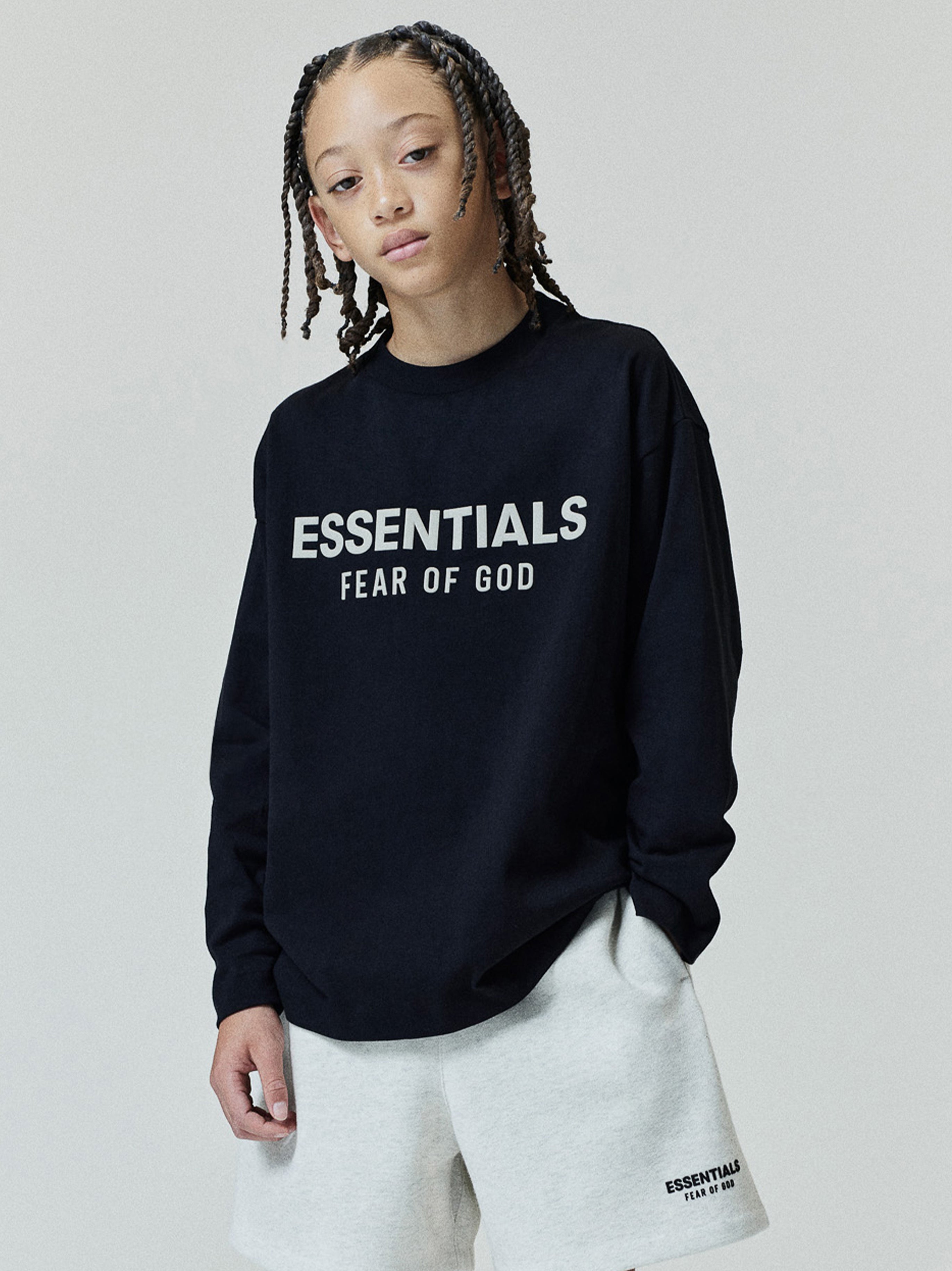 Kids Essentials FW26 Classic Long Sleeve Tee