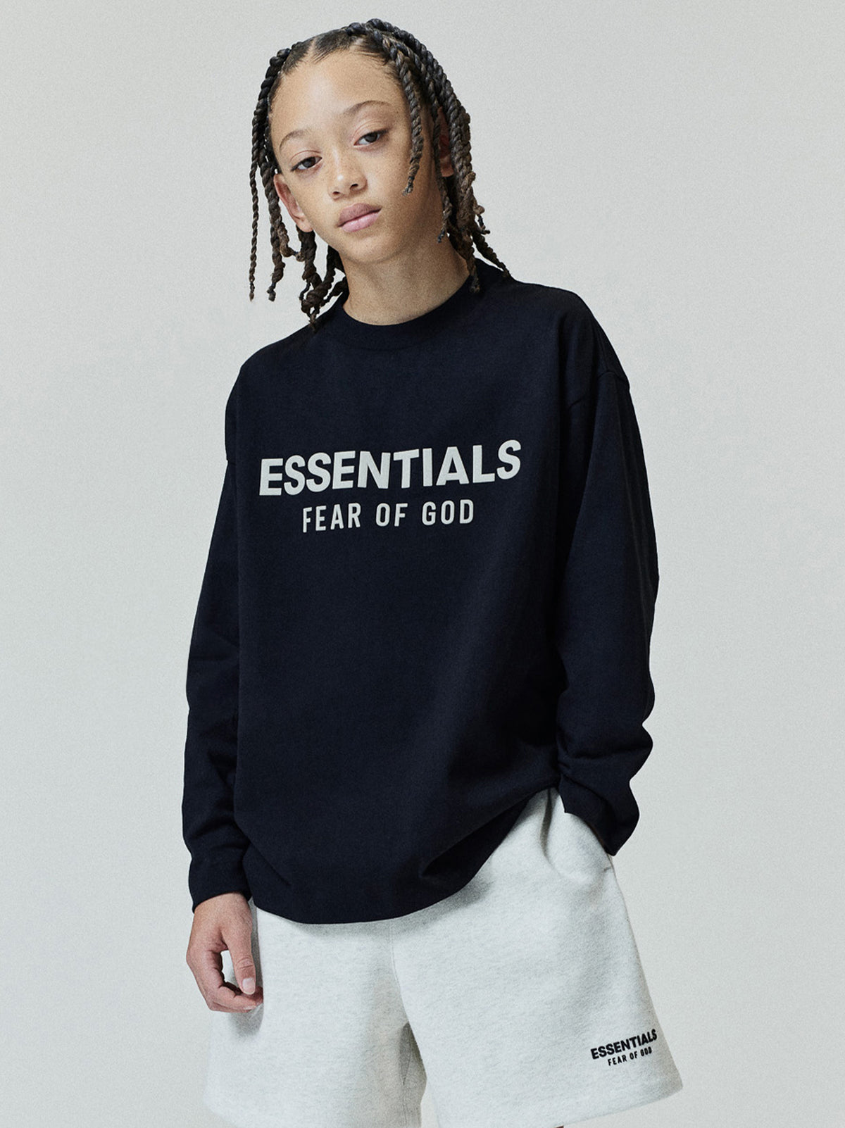 Kids Essentials FW26 Classic Long Sleeve Tee