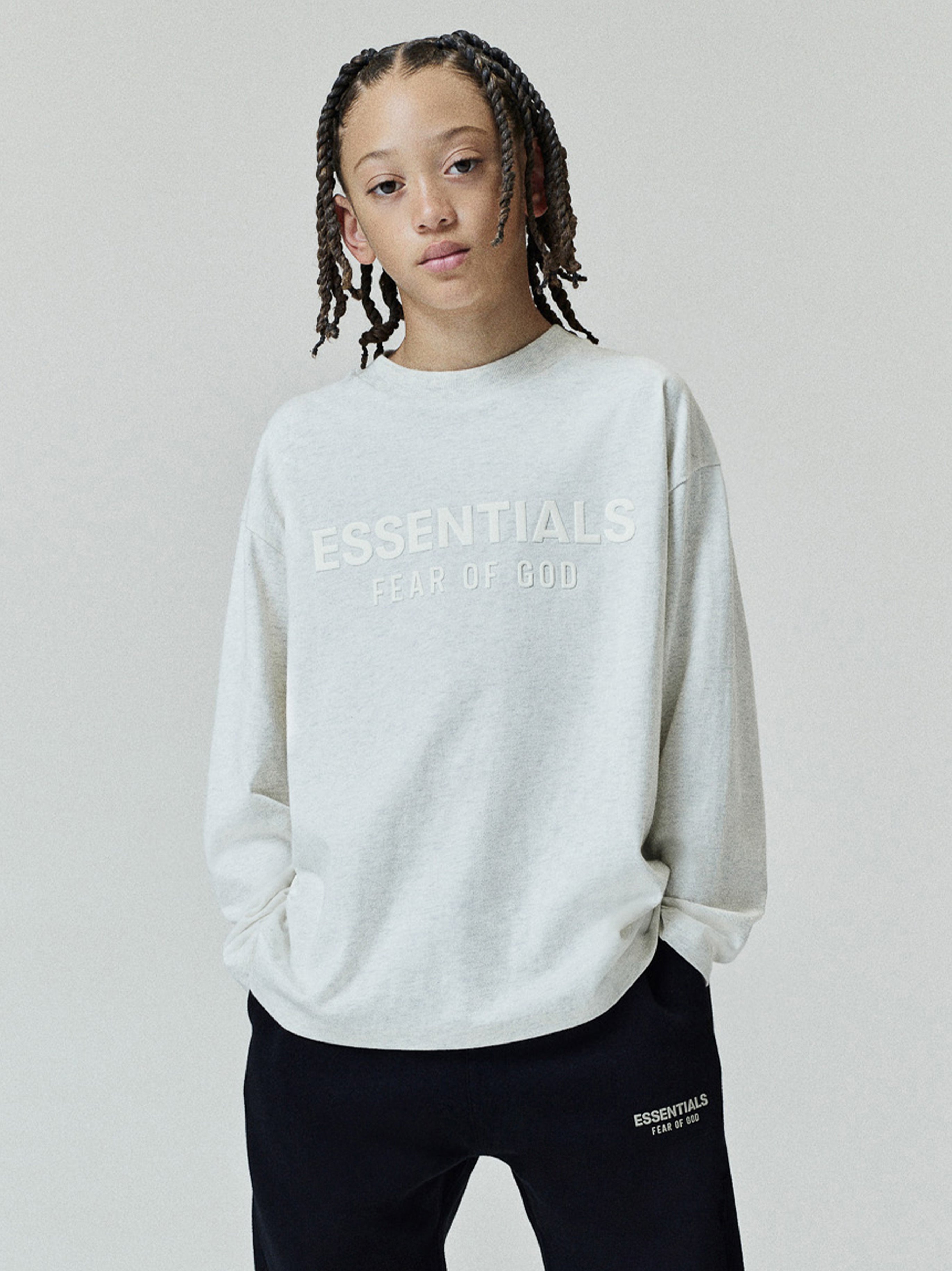 Kids Essentials FW26 Classic Long Sleeve Tee