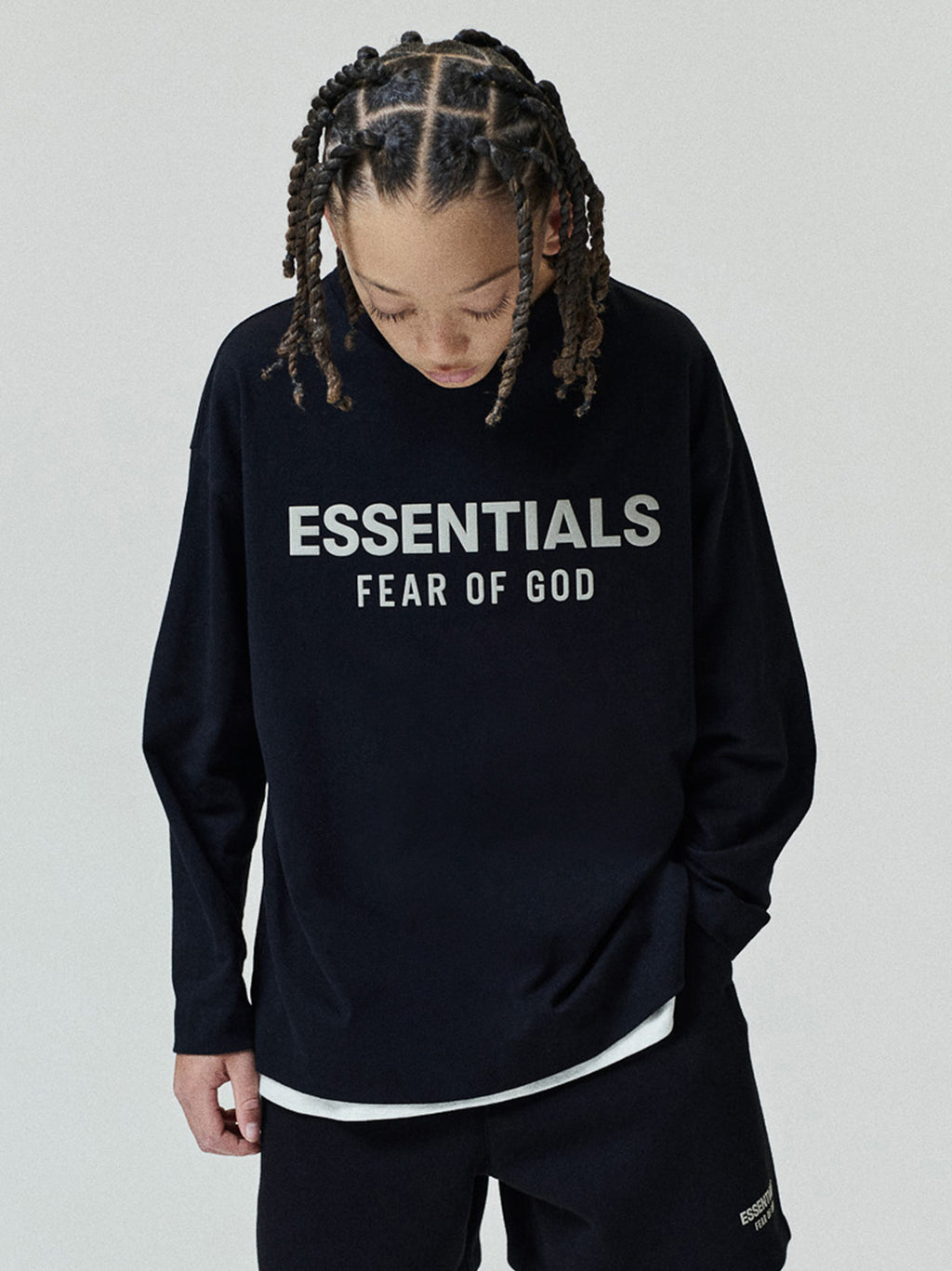 Kids Essentials FW26 Classic Long Sleeve Tee