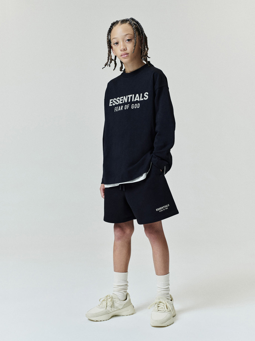Kids Essentials FW26 Classic Long Sleeve Tee
