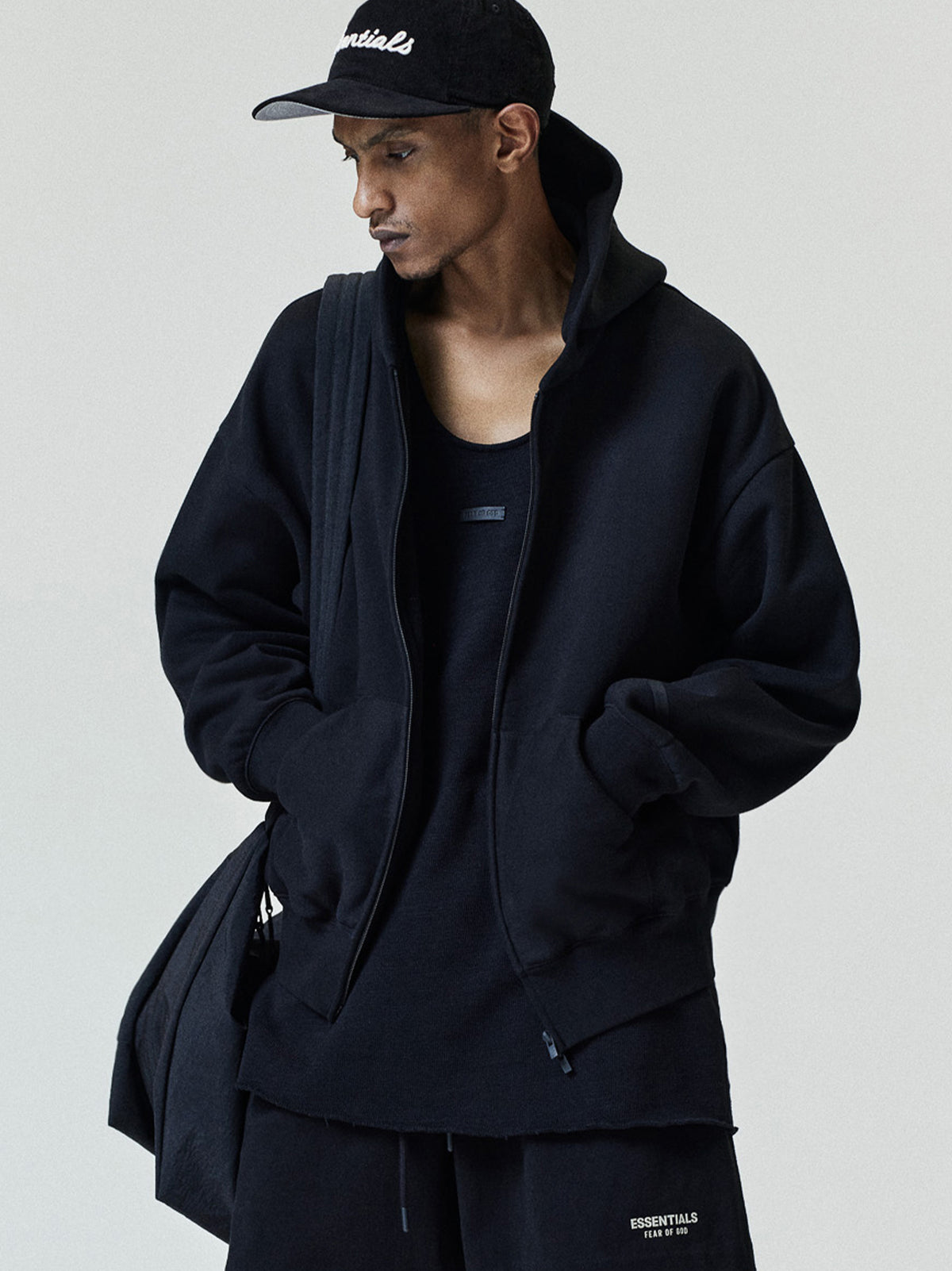 Essentials FW26 Classic Zip-Up Hoodie