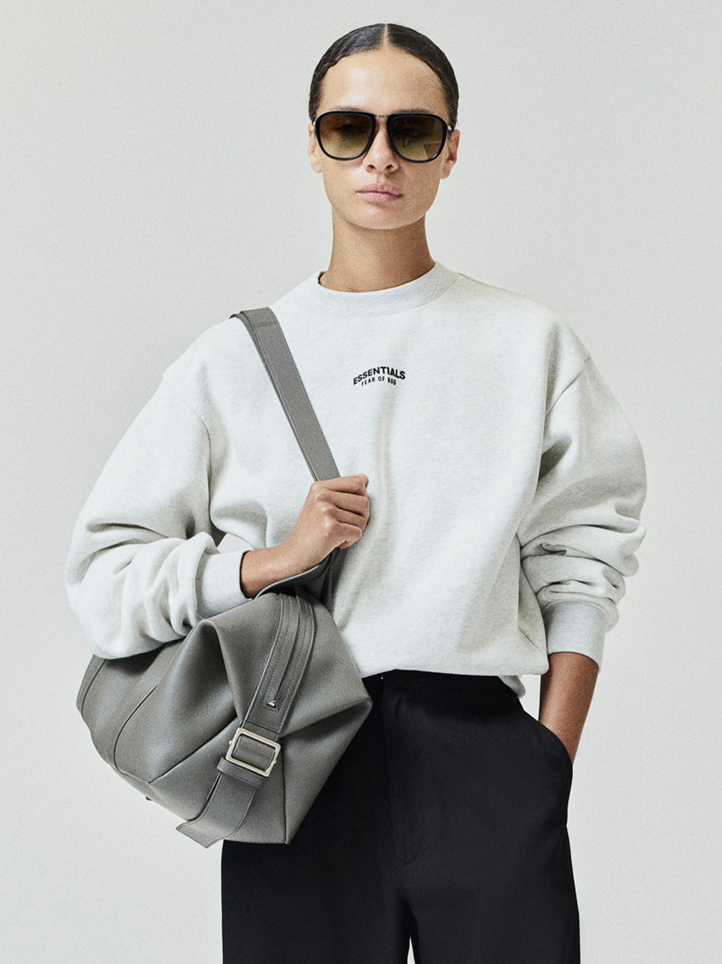 Womens Essentials FW26 Classic Crewneck Sweatshirt