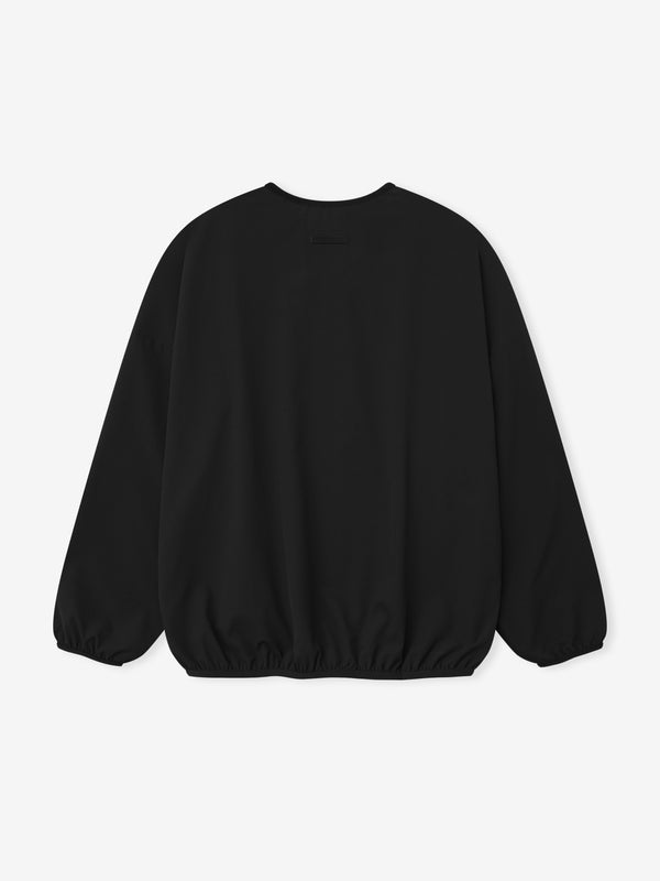 Stretch Woven Crewneck