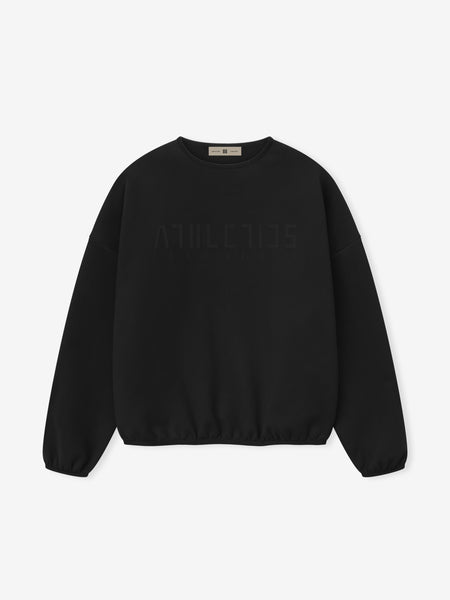 Suede Fleece Crewneck