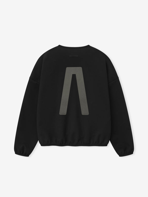 Suede Fleece Crewneck