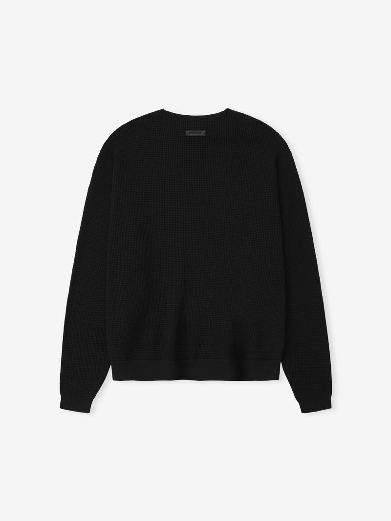 Waffle Crewneck 90s Sweater - Fear of God