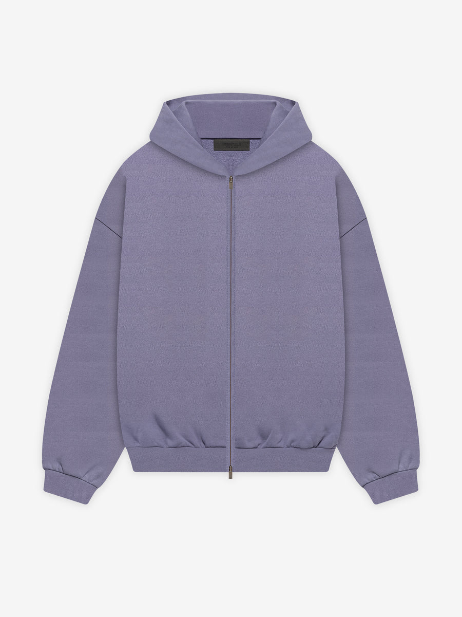 Heavy Fleece Fullzip Hoodie Lavender XXS