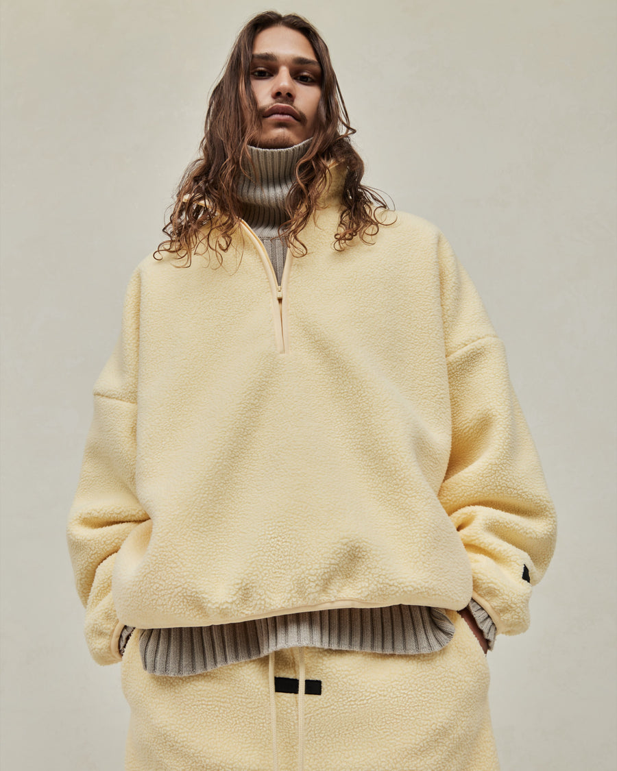 Fear of god 2025 sherpa half zip