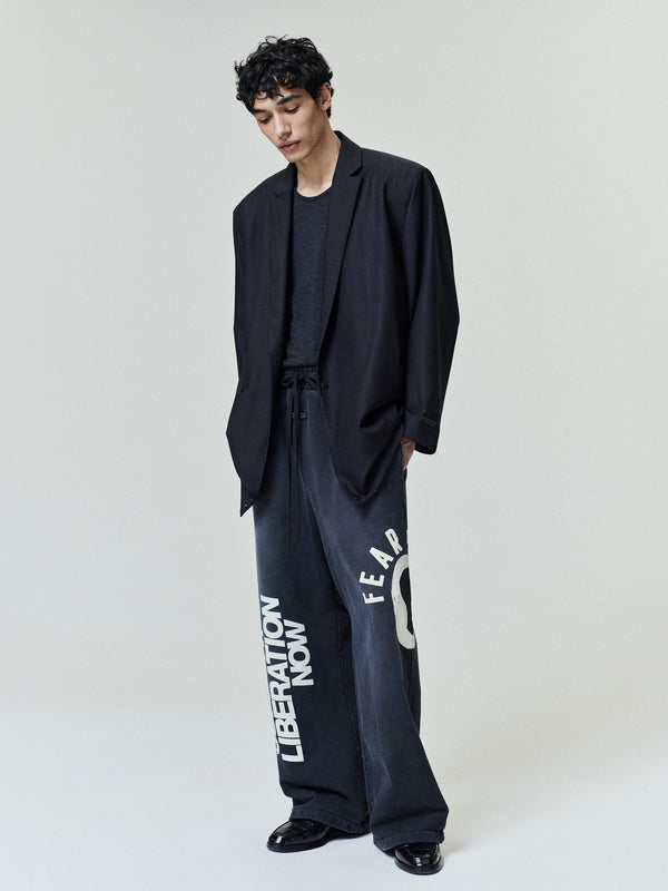 DSYF Wide Leg Sweatpant view 1