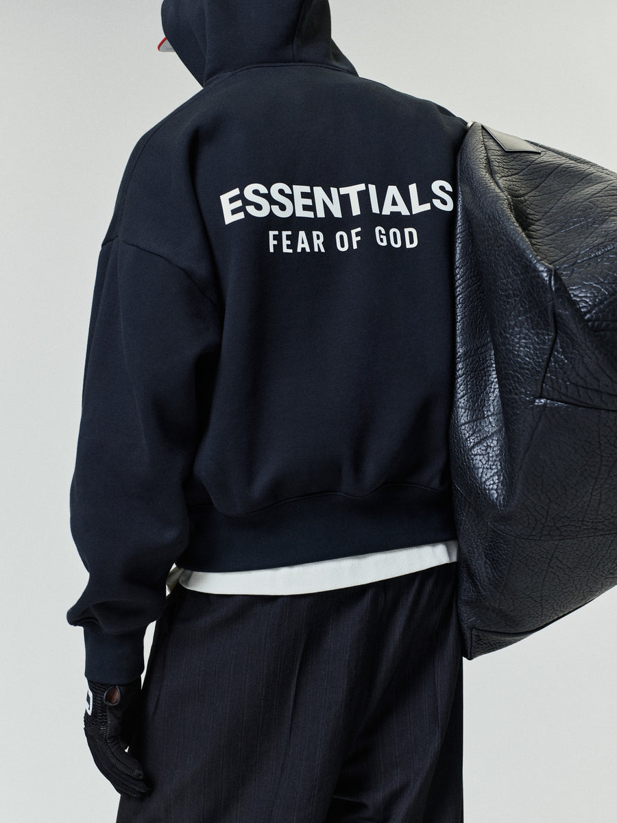Essentials SS26 Classic Hoodie Vintage Black / XS view 1