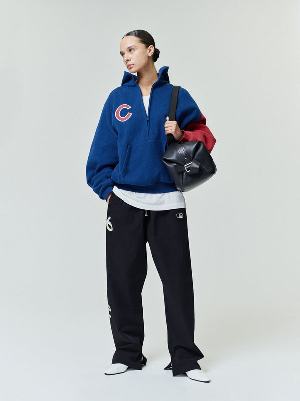 Cubs Raglan Half Zip Sport Hoodie view 1