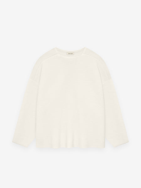 Wool Jacquard High Neck Sweater