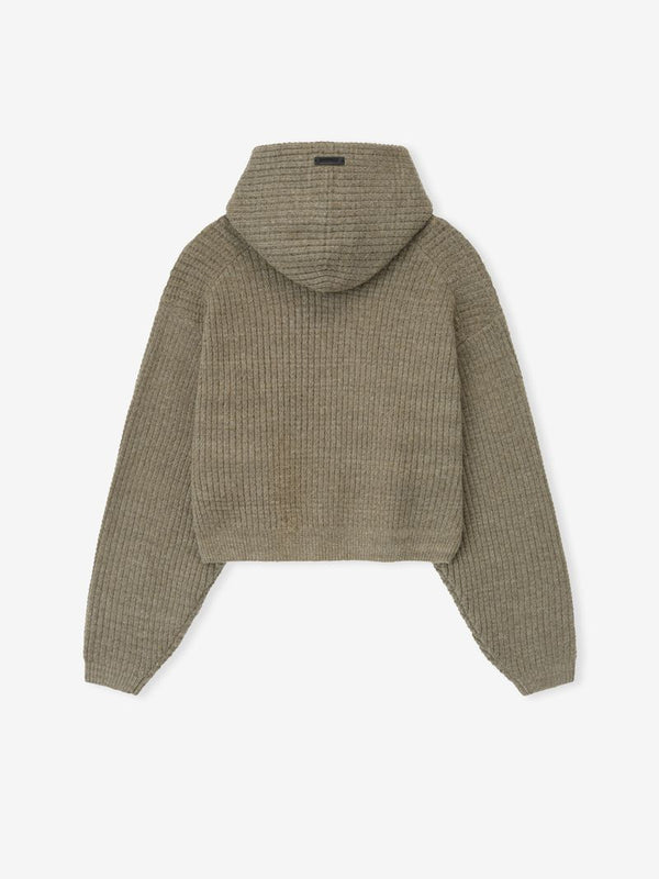 Womens Heavy Waffle 90s Hoodie