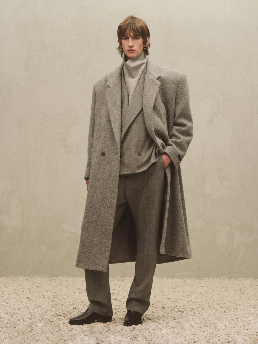 Boiled Wool Relaxed Overcoat - Fear of God