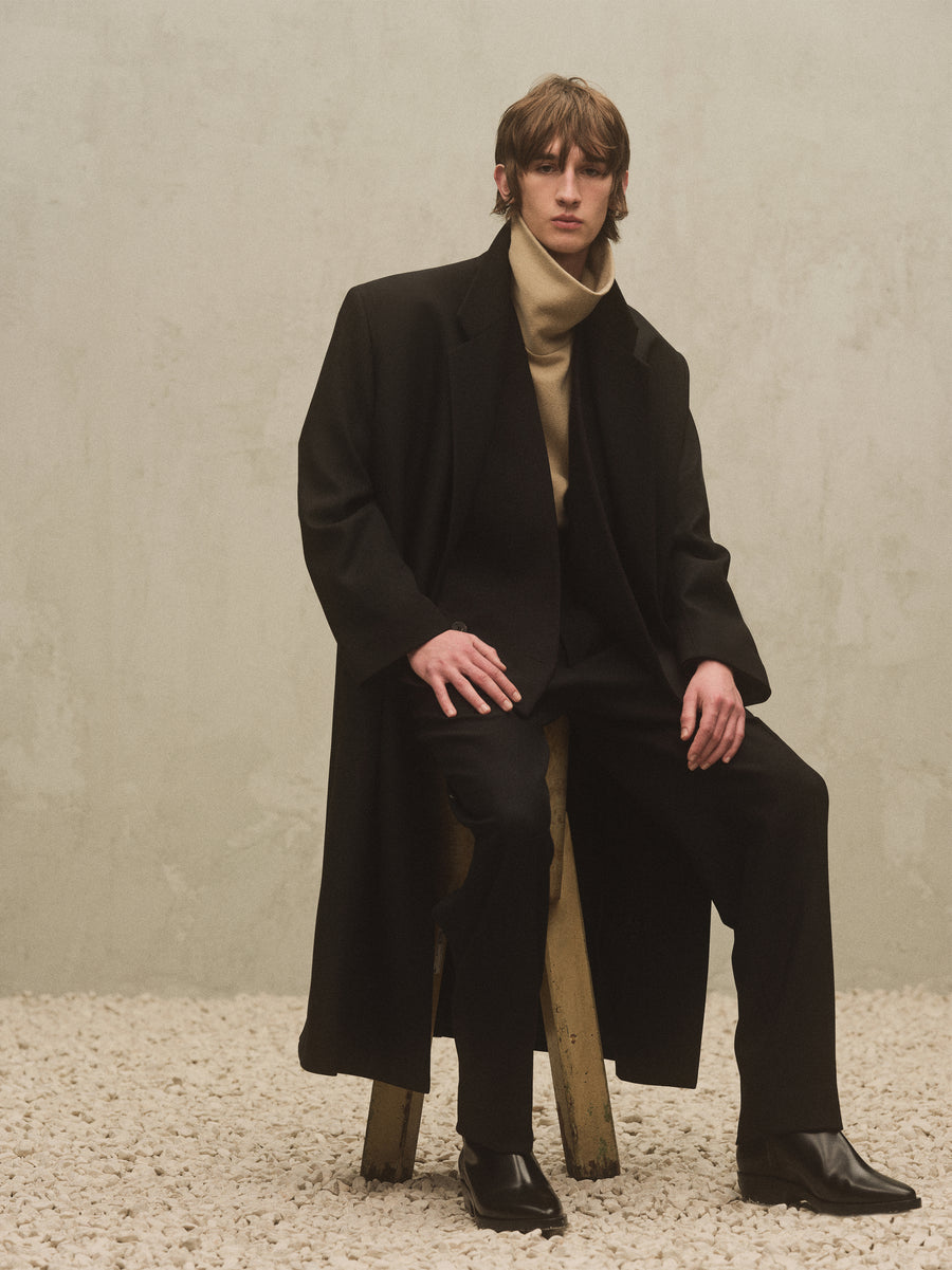 Wool Gabardine Classic Overcoat - Fear of God