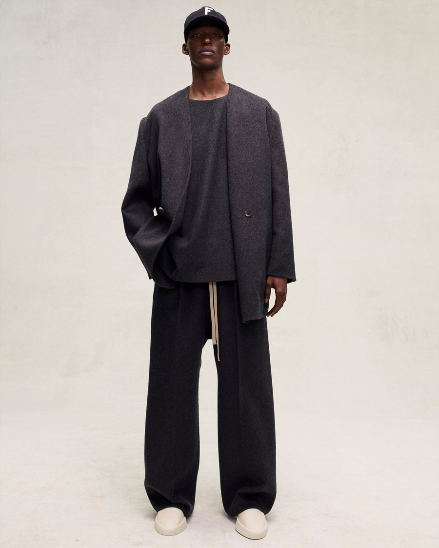 Brushed Wool Cashmere Wide Leg Pants - Fear of God