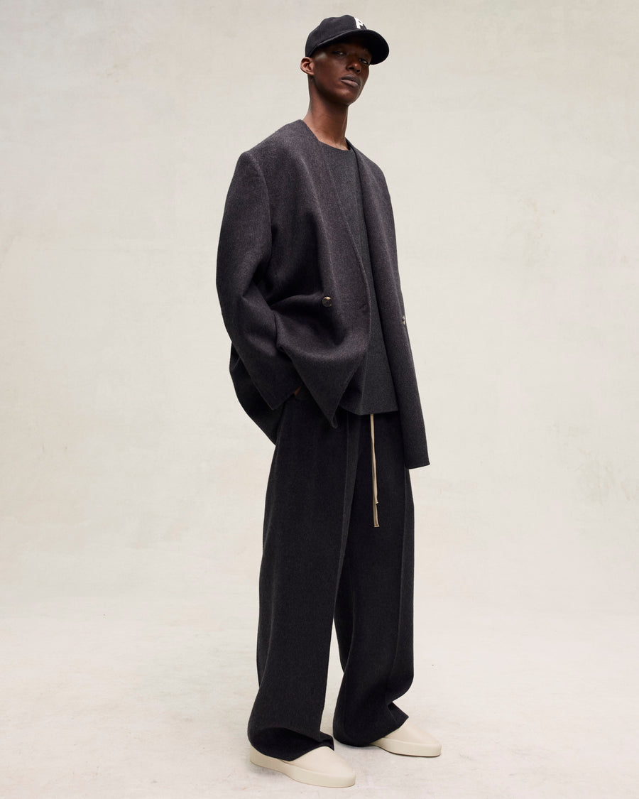 Brushed Wool Cashmere Wide Leg Pants - Fear of God