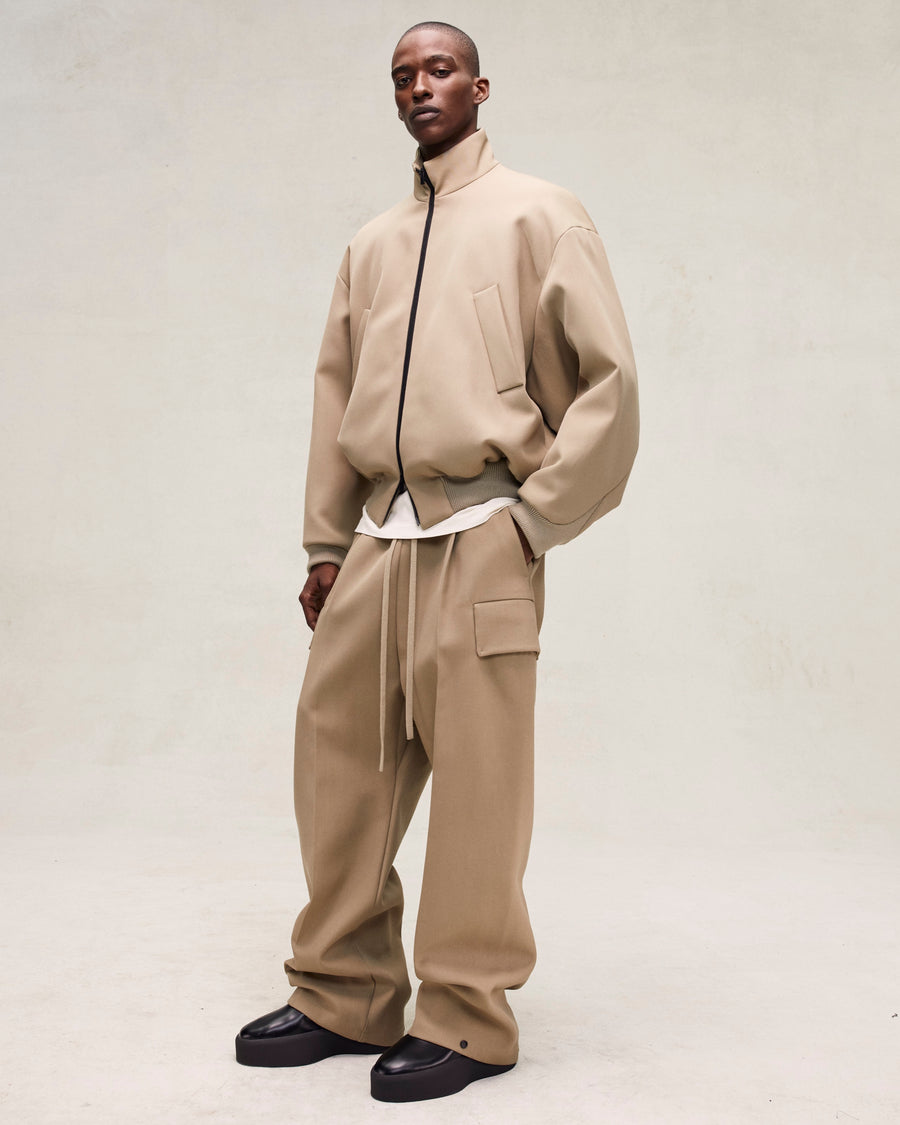 Weighted Twill Wide Leg Cargo Pants - Fear of God