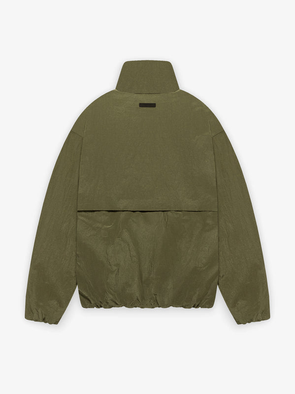 Military Nylon Trench Jacket