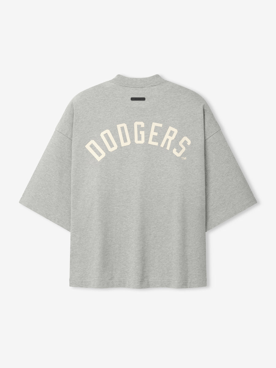 Dodgers Merch Tee Concrete Heather / XS view 4