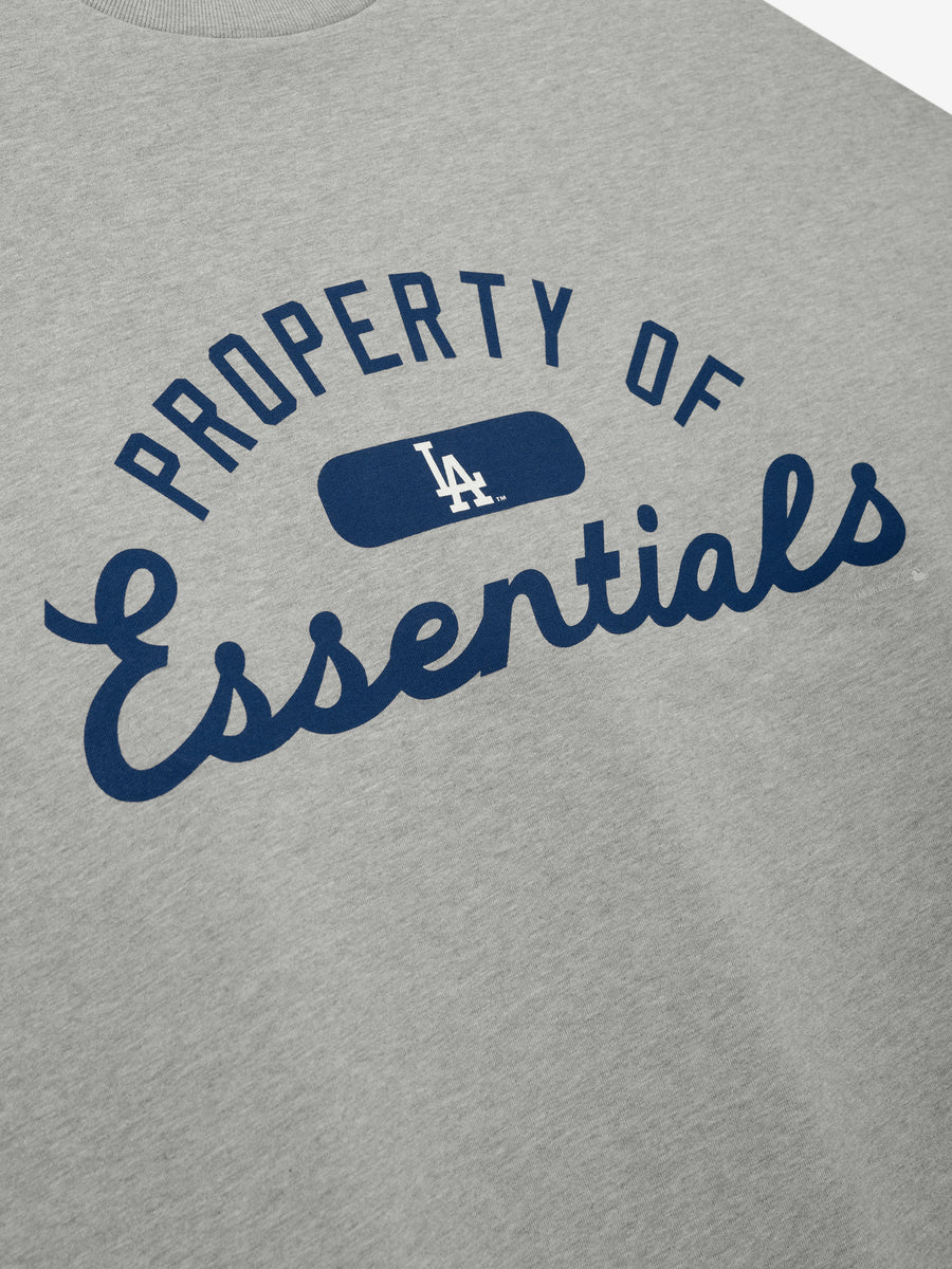 Dodgers Merch Tee Concrete Heather / XS view 5