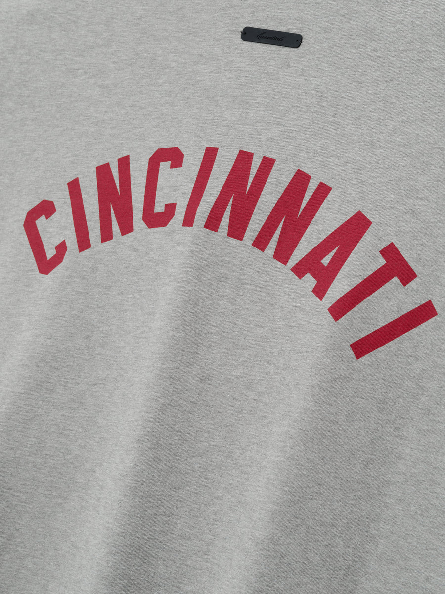 Reds Merch Tee Concrete Heather / XS view 4