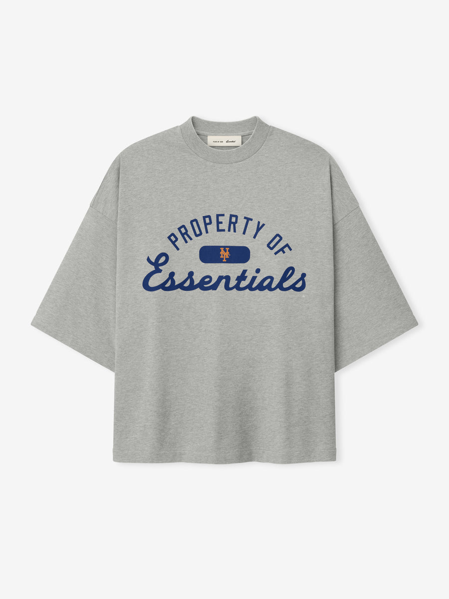 Mets Merch Tee Concrete Heather / XS view 3