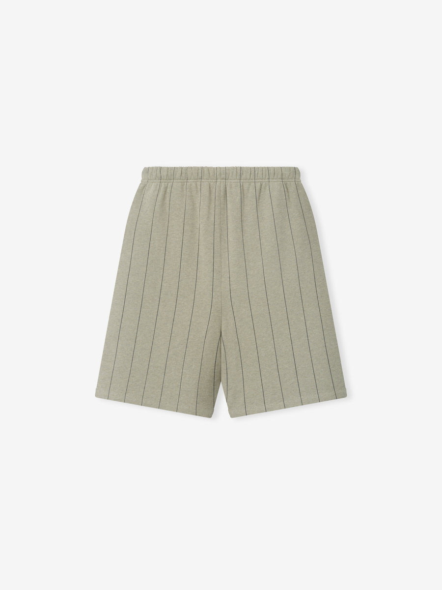 MLB 90's Sweatshort Seal Heather W Black Pinstripes / XS view 2