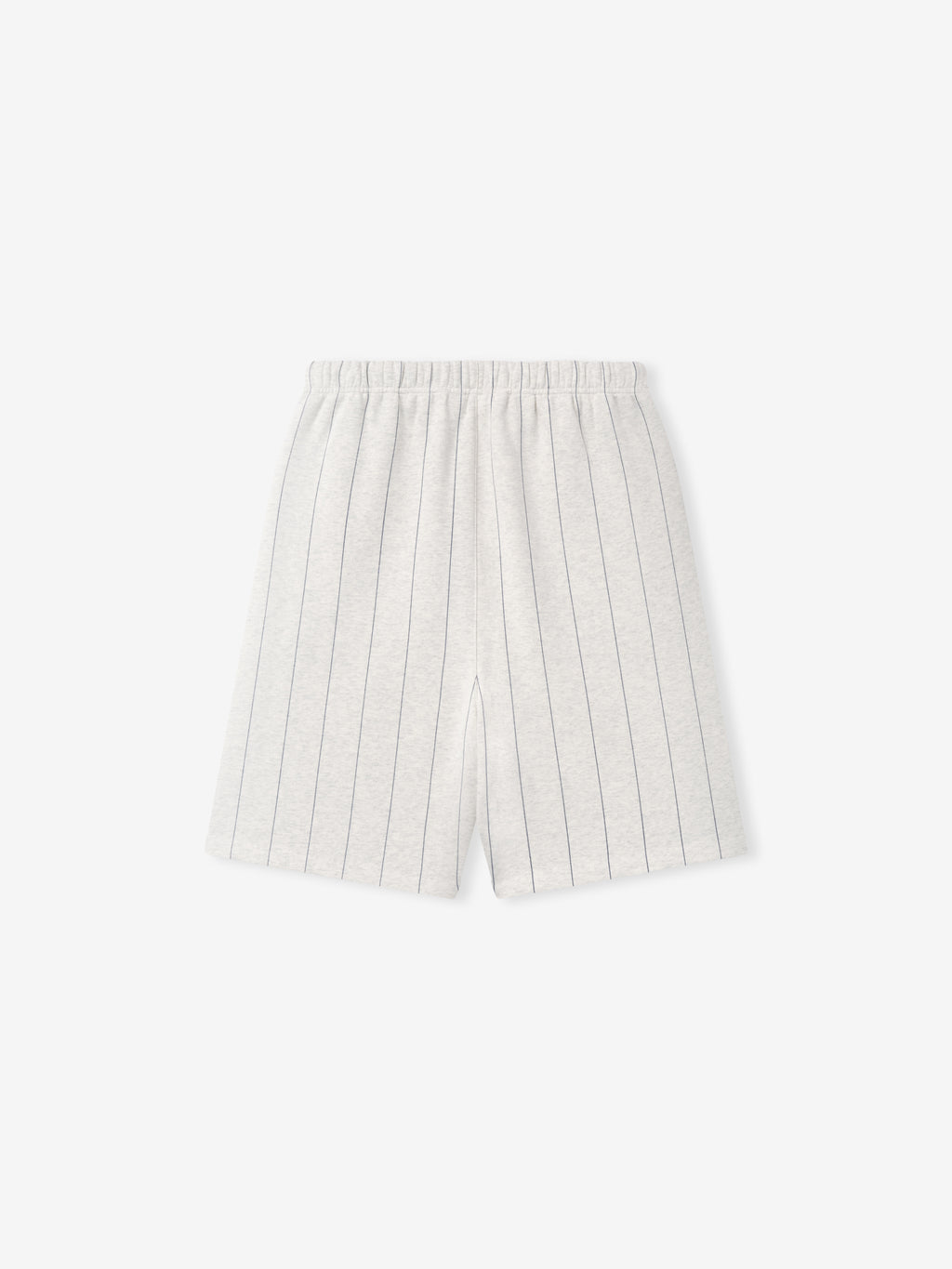 Striped shorts on a white background