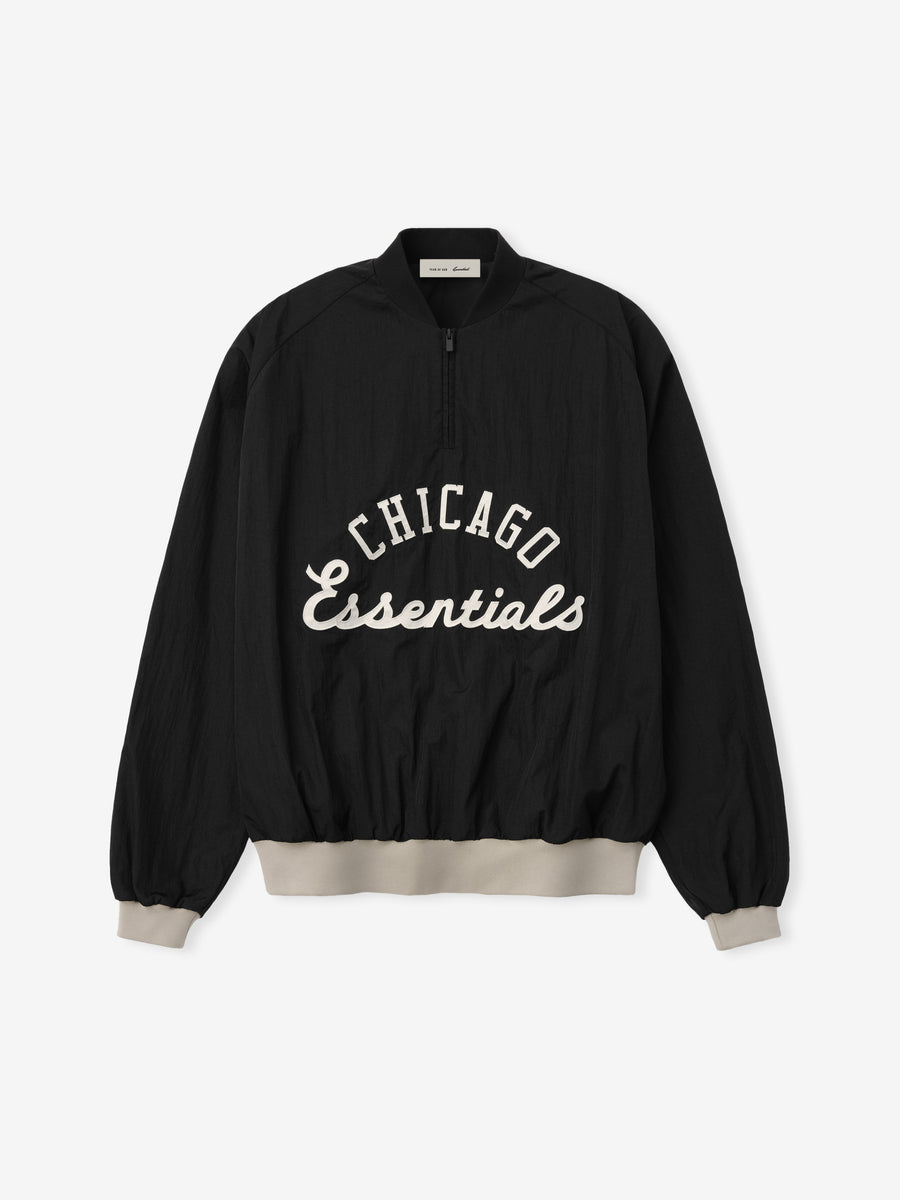 White Sox Half Zip Pullover Black / XS view 3