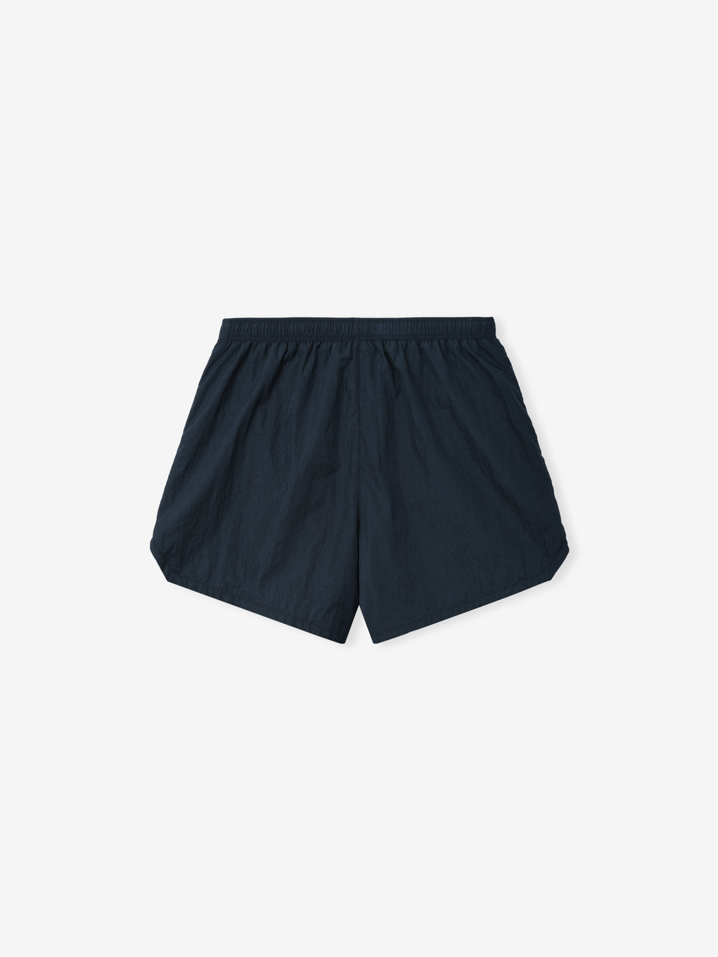 Yankees Gym Short in dark sapphire featuring a lightweight fabric with an elastic waistband, designed with a relaxed fit and subtle curved hem for versatile athletic wear.